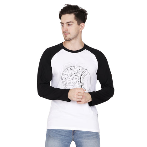 Men Raglan tshirts-Long sleeves