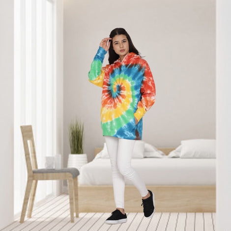 Women Tie Dye Hoodies