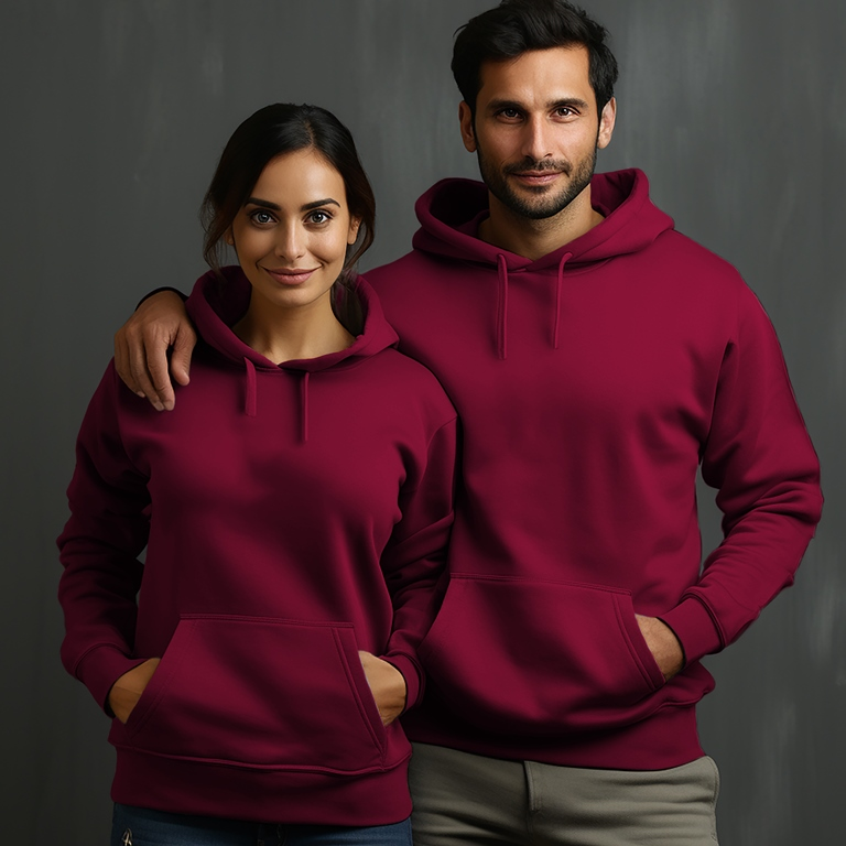 Unisex Plain Hoodies