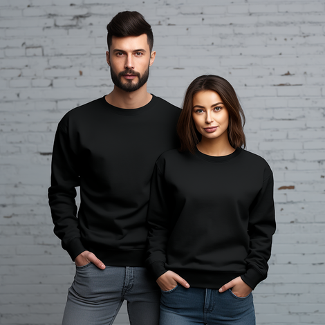 Unisex Sweatshirt Plain