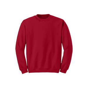 Cherry Red Sweatshirt MOQ 50 PCS