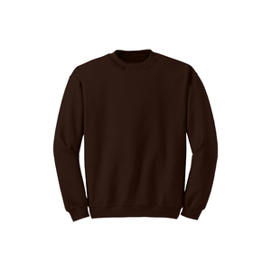 Sweat-shirt chocolat noir MOQ 50 PCS