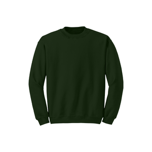 Sweat-shirt vert forêt MOQ 50 PCS