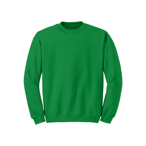 Sweat-shirt vert irlandais MOQ 50 PCS