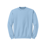 Sweat-shirt bleu clair MOQ 50 PCS