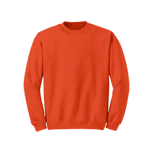 Sweat-shirt orange MOQ 50 PCS