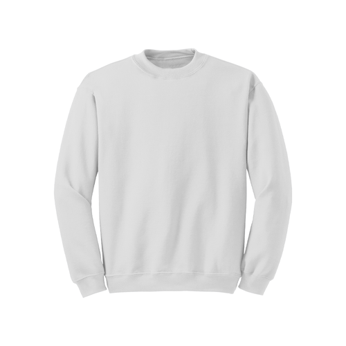 Sweat-shirt blanc MOQ 50 PCS