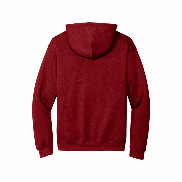 Antique Cherry Red Hoodie with Kangaroo Pocket-MOQ 50 pcs