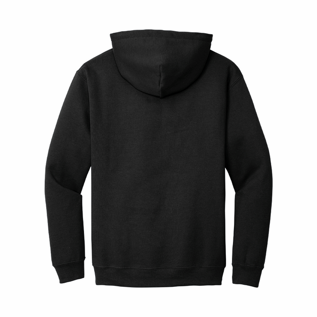 Black Hoodie with Kangaroo Pocket-MOQ 50 pcs