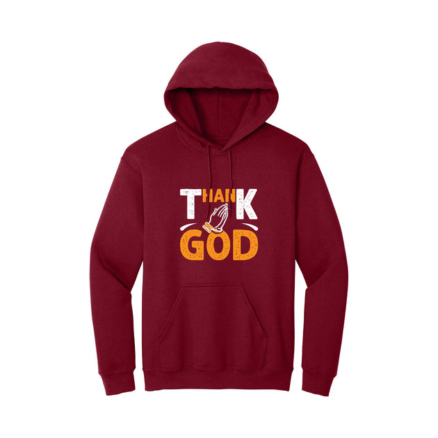 Thank God hoodie - with Kangaroo Pocket-MOQ 50 pcs