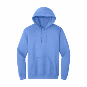 Carolina Blue Hoodie with Kangaroo Pocket-MOQ 50 pcs