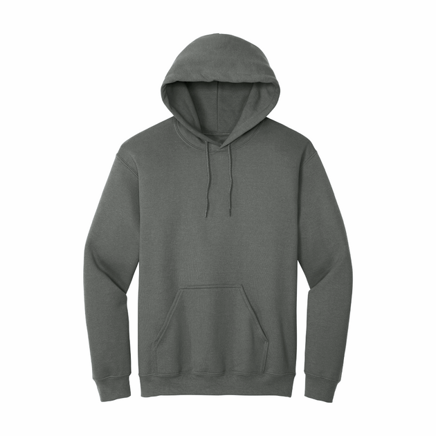 Charcoal Hoodie with Kangaroo Pocket-MOQ 50 pcs