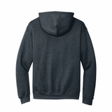 Dark Heather Hoodie with Kangaroo Pocket