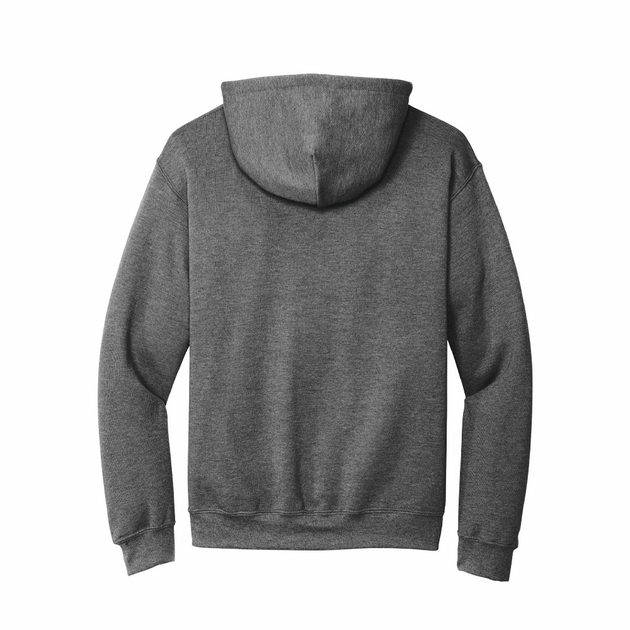 Graphite Heather Hoodie with Kangaroo Pocket