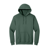 Heather Sport Dark Green Hoodie with Kangaroo Pocket