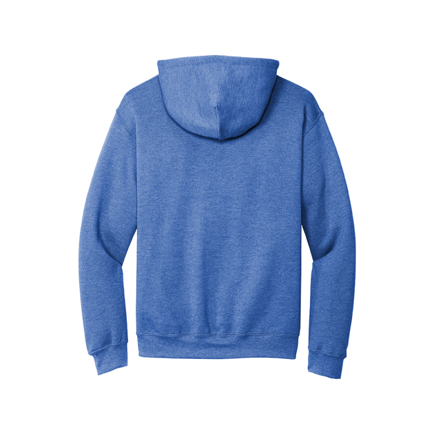 Heather Sport Royal Hoodie with Kangaroo Pocket