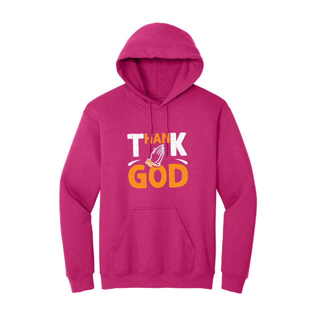 Thank God hoodie - with Kangaroo Pocket-MOQ 50 pcs