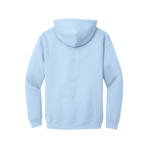 Light Blue Hoodie with Kangaroo Pocket