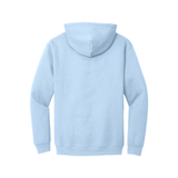 Sweat à capuche bleu clair avec poche kangourou-MOQ 50 pcs