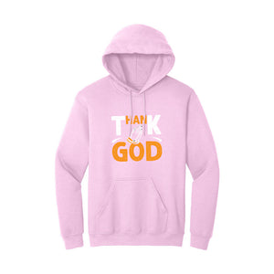 Thank God hoodie - with Kangaroo Pocket-MOQ 50 pcs