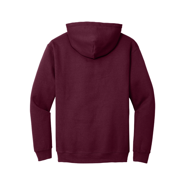 Maroon Hoodie with Kangaroo Pocket