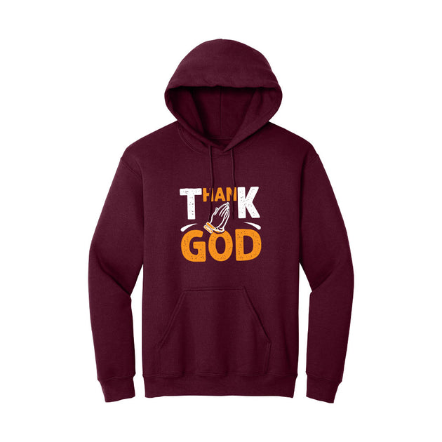 Thank God hoodie - with Kangaroo Pocket-MOQ 50 pcs