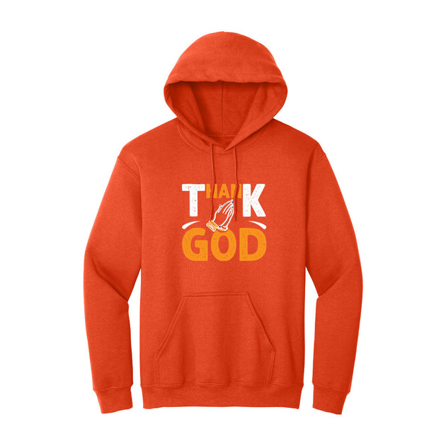 Thank God hoodie - with Kangaroo Pocket-MOQ 50 pcs