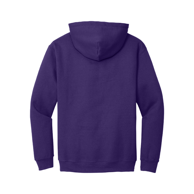 Purple Hoodie with Kangaroo Pocket