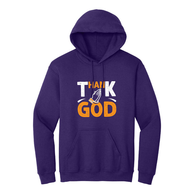 Thank God hoodie - with Kangaroo Pocket-MOQ 50 pcs