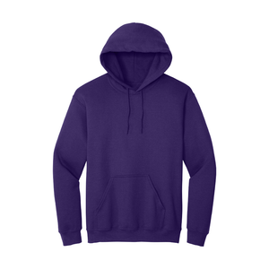 Sweat à capuche violet avec poche kangourou-MOQ 50 pièces