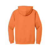 Safety Orange Hoodie with Kangaroo Pocket