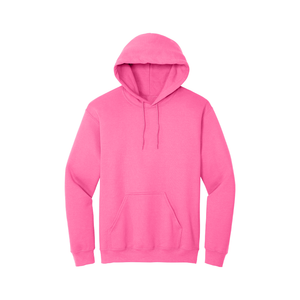 Sweat à capuche rose de sécurité avec poche kangourou-MOQ 50 pcs