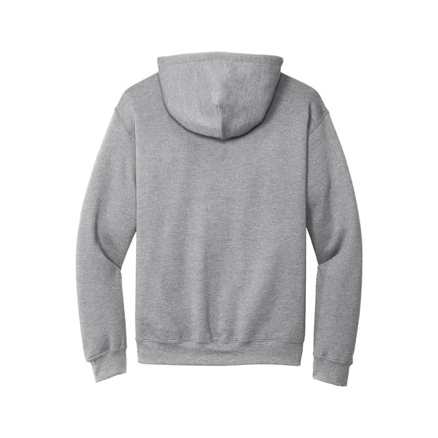 Sweat à capuche gris sport avec poche kangourou-MOQ 50 pièces