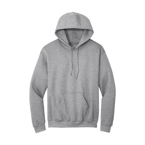 Sport Grey Hoodie with Kangaroo Pocket