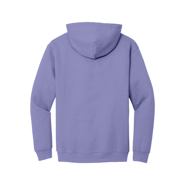 Violet Hoodie with Kangaroo Pocket