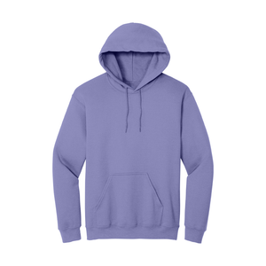 Sweat à capuche violet avec poche kangourou-MOQ 50 pcs