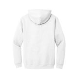 White Hoodie with Kangaroo Pocket