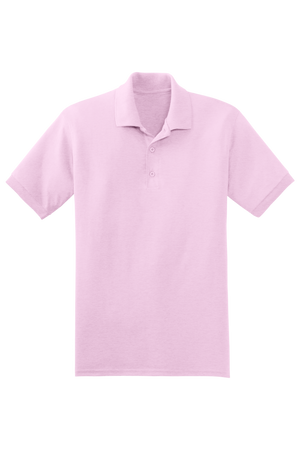 Light Pink Yellow Polo