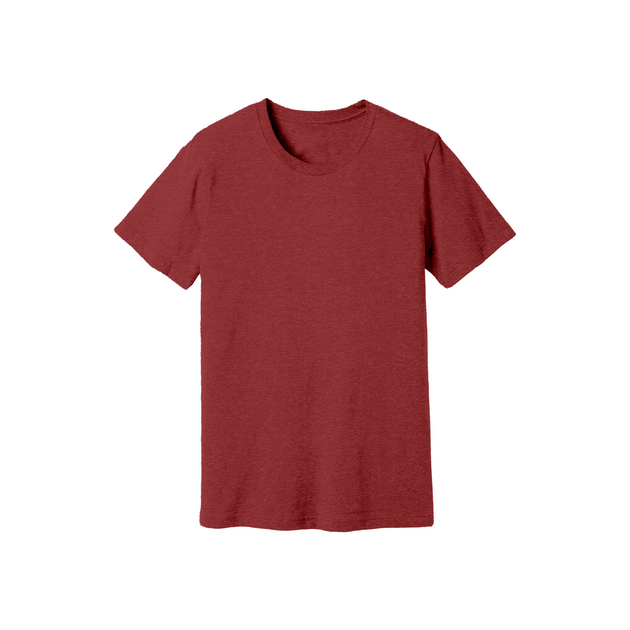 Heather canvas Red T-Shirt