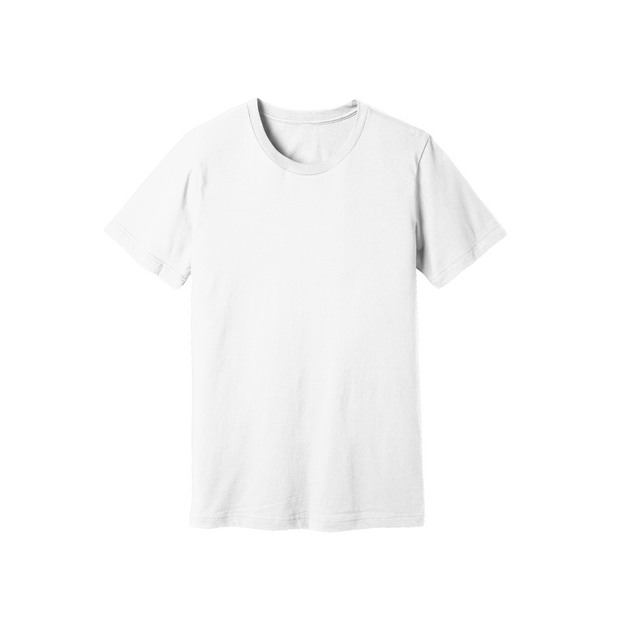 Solid White Blend T-Shirt