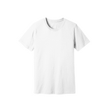 Solid White Blend T-Shirt