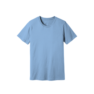 T-shirt bleu bébé -MOQ 50 pièces