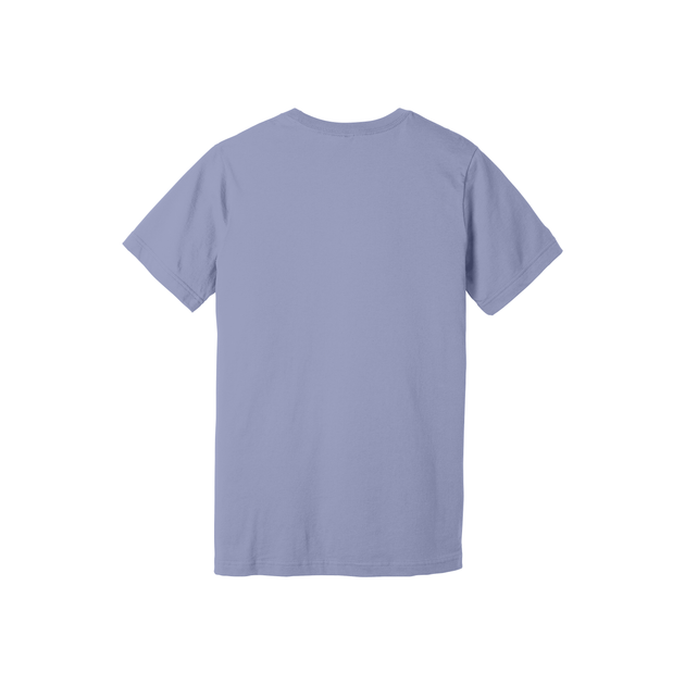 T-Shirt bleu lavande-MOQ 50 pièces