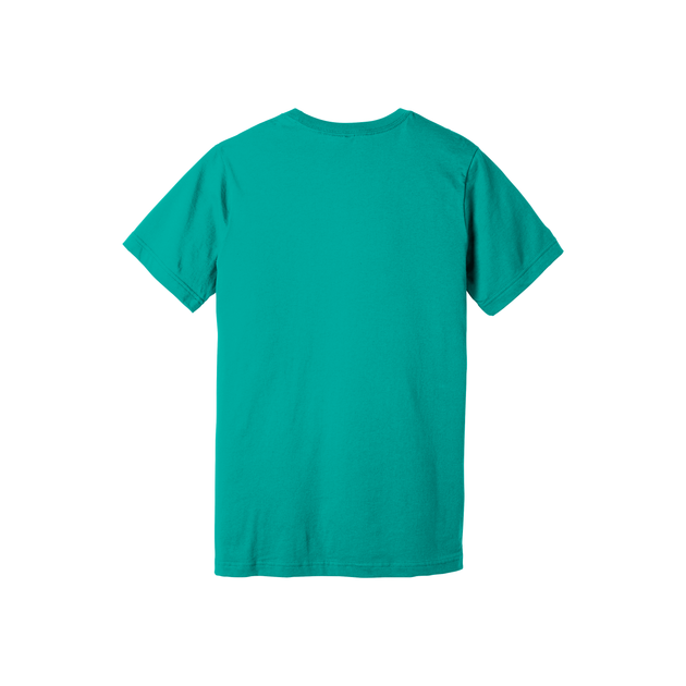 T-Shirt bleu sarcelle-MOQ 50 pièces