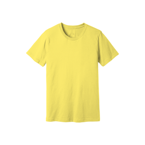 T-Shirt jaune-MOQ 50 pièces