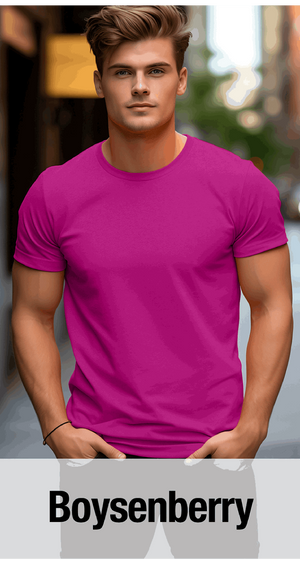 Boysenberry T-Shirt -MOQ 50 pcs