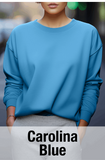 Carolina Blue Sweatshirt MOQ 50 PCS