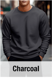 Charcoal Sweatshirt MOQ 50 PCS