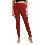 Maroon Women Leggings