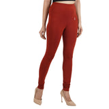 Maroon Women Leggings